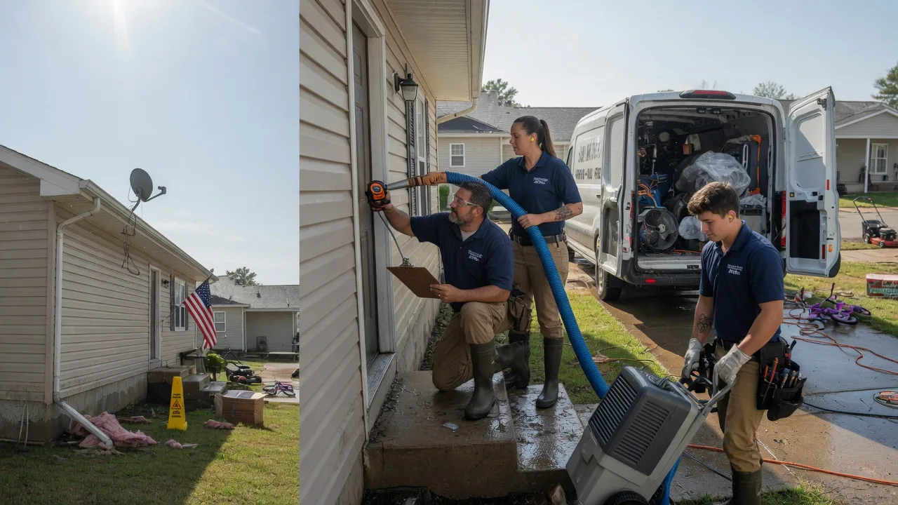 Ceiling Water Damage Restoration in Montpelier, ID near me