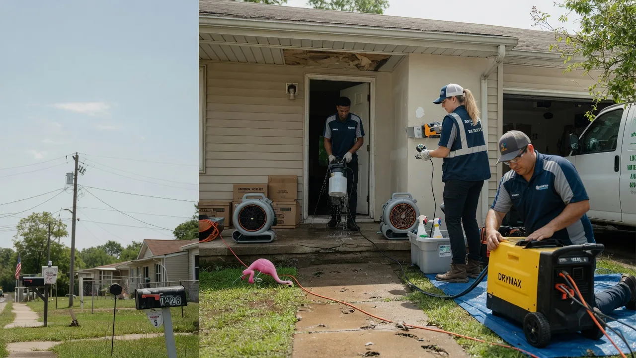Storm Damage Water Removal in Montpelier, ID near me